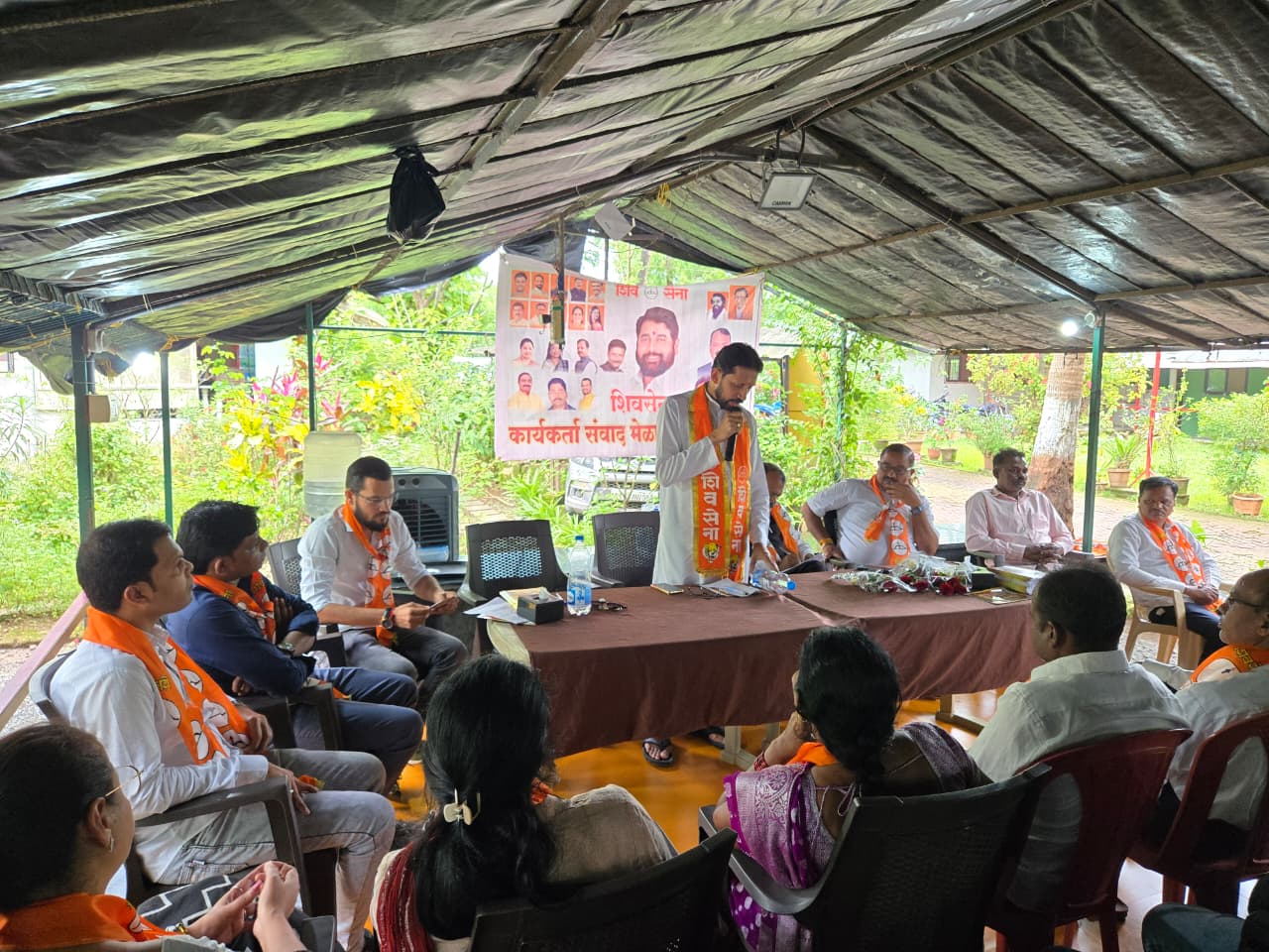 डहाणूत शिवसेनेची रणशिंग फुंकणी जि.प.आणि पं.स. स्वबळावर लढणार