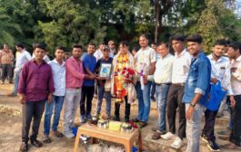 युट्युब कलाकार वेशू गुहे यांच्या वाढदिवसाला भीमबांध येथे उत्स्फूर्त प्रतिसाद